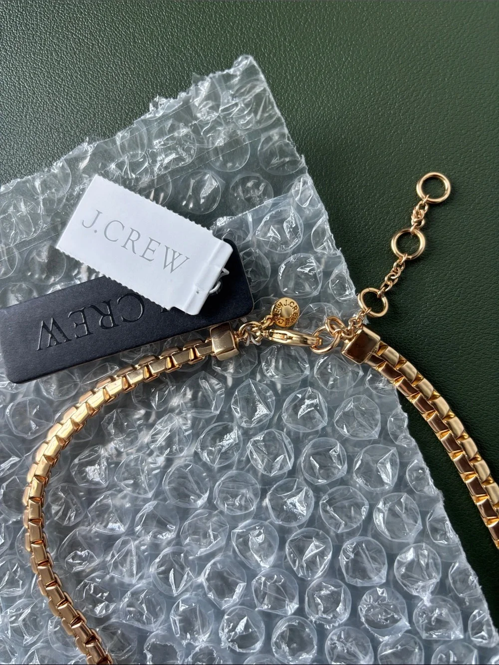 J. Crew Metallic Snake Chain Necklace